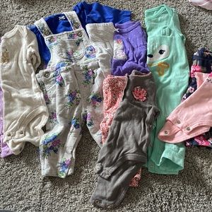 Carter’s Baby girl 3 month lot